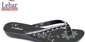 Ladies Fancy Slim Strap Slippers