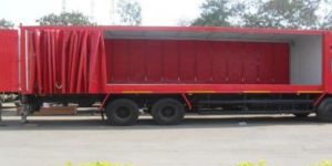 Curtain Slider with Driver Cabin