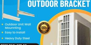Heavy Duty Air Conditioner Outdoor Wall Stand