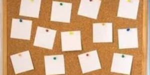 48x36 Inch Cork Pin-Up Board