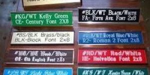 Acrylic Display Name Plate