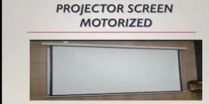 Motorized Projection Screen