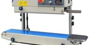 Continuous Pouch Sealing Machine with Manual Stand