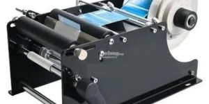 Manual Round Bottle Sticker Labelling Machine