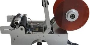 Semi Automatic Round Bottle Sticker Labelling Machine