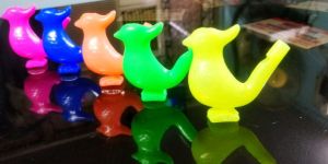 Plastic Toys Whistling Bird