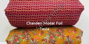 Chanderi Modal Foil Print
