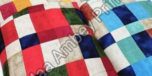 Foil Printed Rayon Fabric