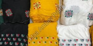 Rayon Multi Work Fabric