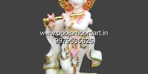 Radha Krishna Marble Statue (Murti)