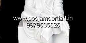 Sai Baba Marble Statue