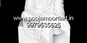Shirdi Sai Baba Marble Statue(Murti)