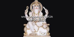 Vishwakarma Marble God Statue
