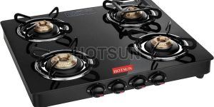 Four Burner Hotsun Glass Top Gas Stove
