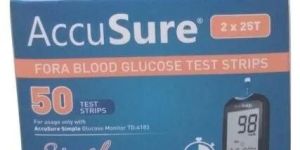 Accu Sure Sugar Test Strips