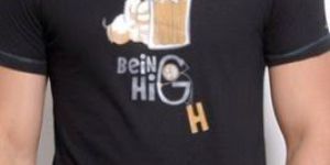 Round neck Men t-shirt