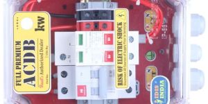 Single Phase ACDB 1 TO 6 KW MCB SPD PREMIUM