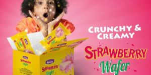 Strawberry Crunchy Biscuit