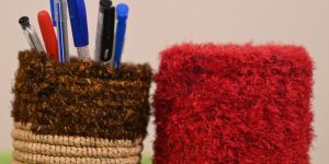 Moonj Grass Pen Holder