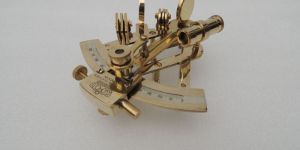 Polish Brass Nautical Sextant