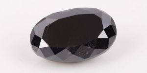 Black Oval Shape Diamond