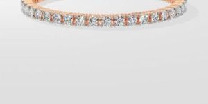 DIAMOND 0.20 Pointer Classic Tennis Bracelet GOLD SILVER AND WHITE GOLD AVAILABLE