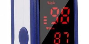 Single Colour LED Fingertip Pulse Oximeter