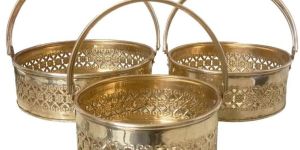 Brass Basket