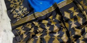 Ladies Indian Handloom Jamdani Saree