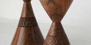 Wooden Tealight Candle Holder