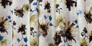 Heavy Matty Printed Curtains
