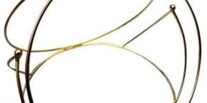 400 Gm Outdoor Golden Iron Gift Hamper Basket