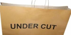 Brown Printed Kraft Paper Bag