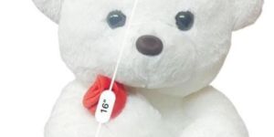 Rose Teddy Bear Soft Toy