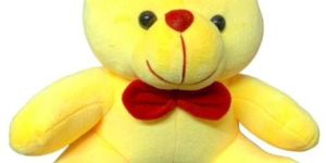 Yellow Sitting Teddy Bear Soft Toy