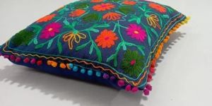 Suzani Embroidered Cushion Cover