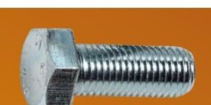 Full Thread Mild Steel Silver Bolt