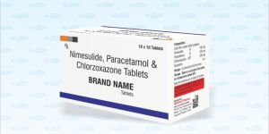 Nimesulide 100 mg +Paracetamol 325 mg + Chlorzoxazone 250 mg