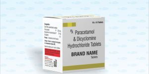 Paracetamol 325 mg + Dicyclomine Hydrochloride 20 mg