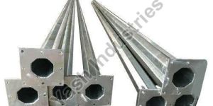 5 Meter GI Octagonal Pole