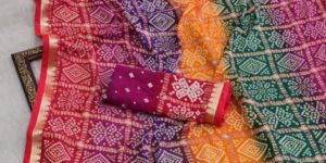 Bandhani Sarees