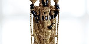 the Brass Tirupati Balaji Statue