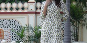 Hand Block Printed Cotton Kurti