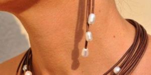 Leather Necklace Set