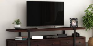 Sheesham Wood Designer TV Cabinet