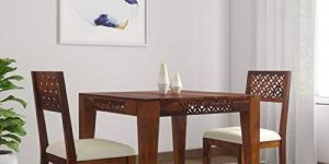 Sheesham Wood Living Room 2 Seater Dining Set
