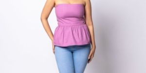 Ladies Peplum Tube Top