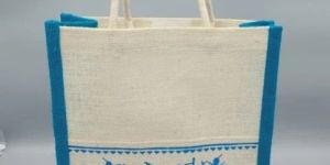 Jute Printed Shopping Bag