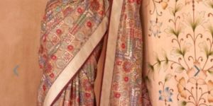 Ethnic Motifs Woven Design Zari Banarasi Saree