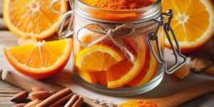 Dehydrated Orange Powder